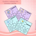 ATIVIDADES LÚDICAS - QUEBRA-CABEÇA DA DIVISÃO CELULAR