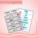 ATIVIDADES LÚDICAS - DOMINÓ CIENTÍFICO DAS ORGANELAS