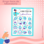 Bingo itens de laboratório