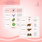 Atividade Organização dos Seres Vivos