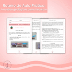 Amostras geológicas com chocolate