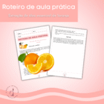 Extração de óleo essencial da laranja