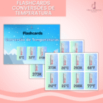 FlashCards - Conversões de temperatura