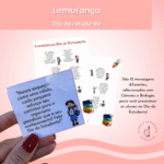 Lembrança Dia do Estudante