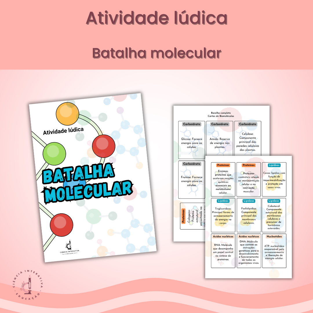 (SITE) - Designers_produtos Biomoléculas - Batalha molecular - Imagem 1
