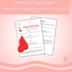 Experimento de Tipagem Sanguínea com Sangue Fake