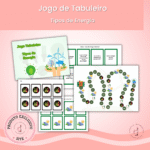 Jogo de tabuleiro - Tipos de energia
