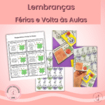 Lembrancinha Férias e Voltas às Aulas (raspadinha)