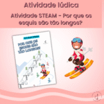 Atividade STEAM - Por que os esquis são tão longos?