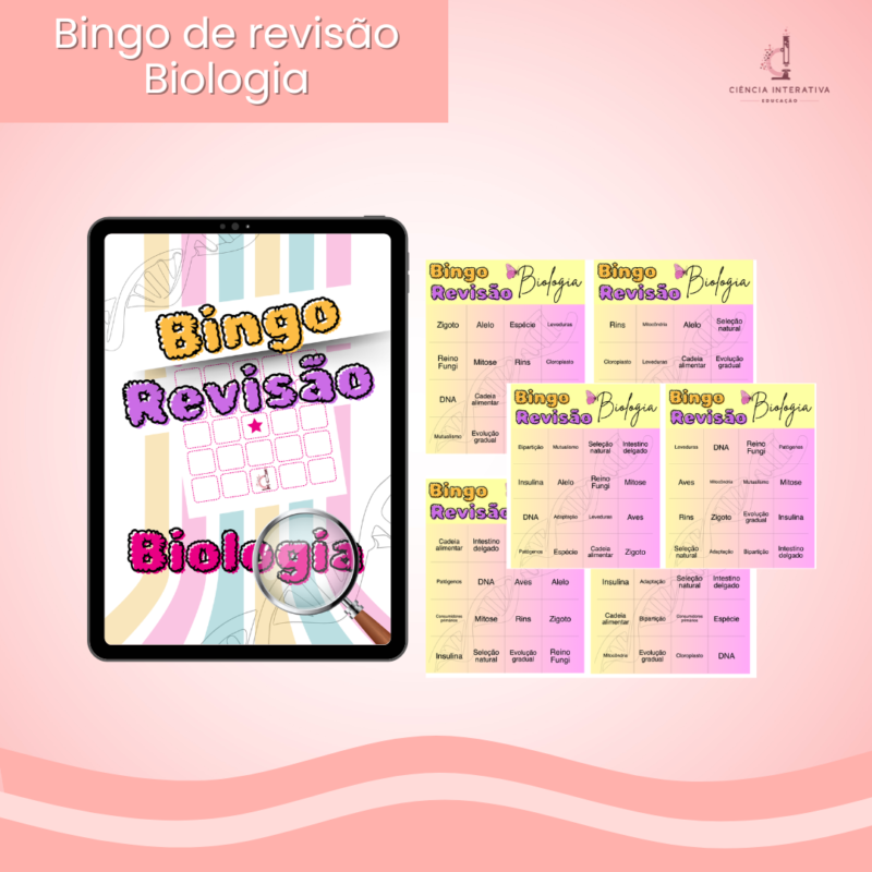 Bingo de Revisão Biologia