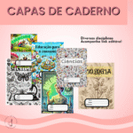 Capas de Caderno 2026 – Personalize e Organize seu Ano Letivo!