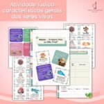 Atividade Lúdica Características Gerais dos Seres Vivos