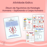 Álbum de Figurinhas da Fisiologia Humana – Explorando o Corpo Humano