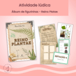 Álbum de figurinhas - Coleção Reino Plantae