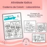 Livro de Colorir - Laboratórios