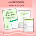 Atividade Lúdica – Diário de um Gene (expressão gênica)