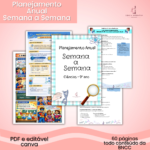 Planejamento Anual de Ciências - 9º ano