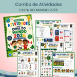 Caderno de Atividades – Copa do Mundo 2026 | Ensino Infantil e Fundamental I