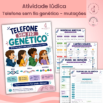 Telefone sem fio genético - mutações