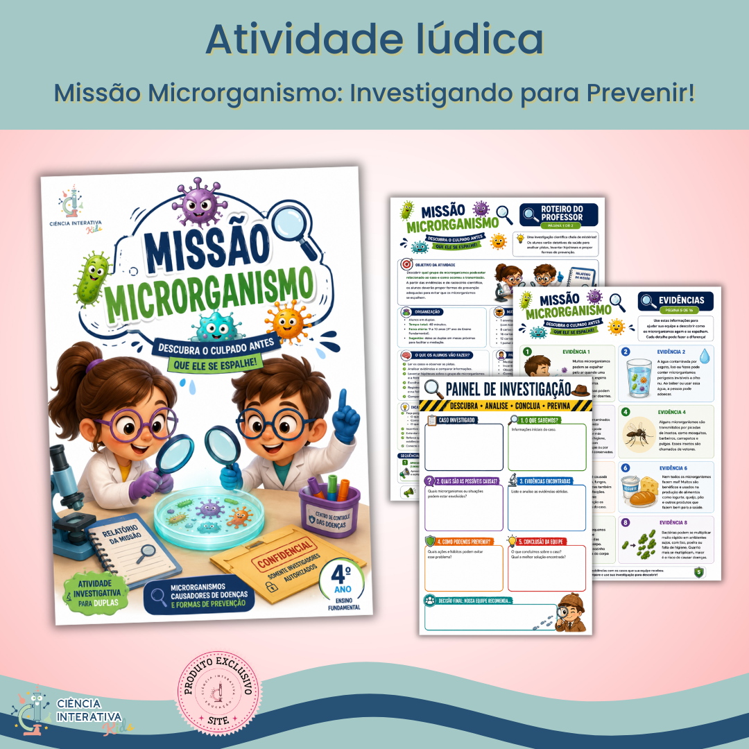 (SITE) - Designers_produtos (25) Missão Microrganismo: Investigando para Prevenir! - Imagem 1