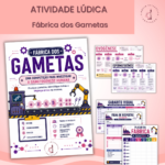 Fábrica dos Gametas | Atividade Lúdica sobre Gametogênese e Espermatogênese (Ensino Médio)