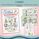 Cards de Histórias em Quadrinhos (Ciências)