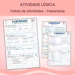 Folhas de Atividades - Puberdade