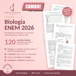 Combo Biologia ENEM 2026: kit completo de preparação