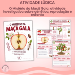 O Mistério da Maçã Gala: atividade investigativa sobre genética, reprodução e enxertia