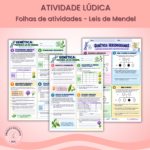 Folhas de atividades - Leis de Mendel e Heredogramas
