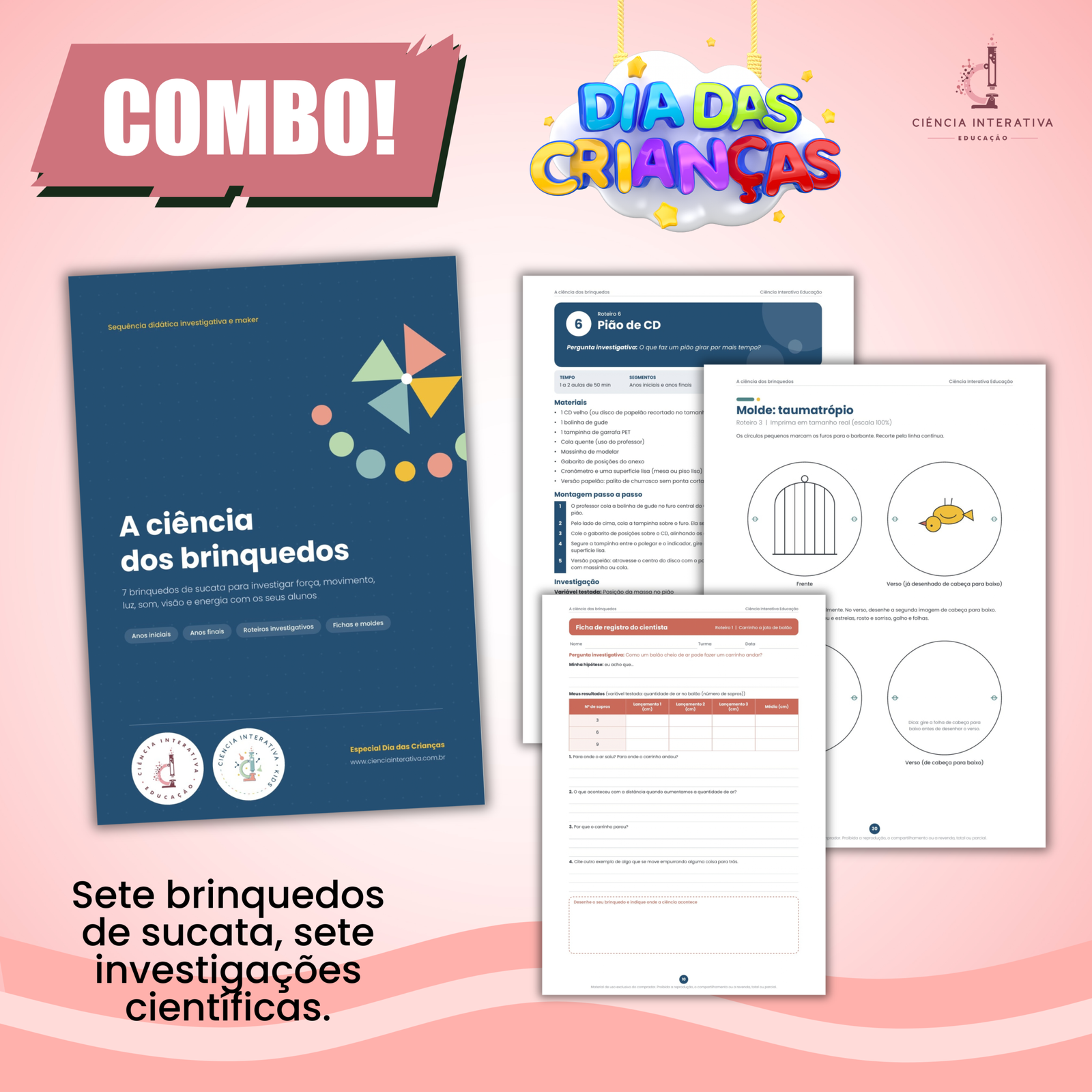 (SITE) - Designers_produtos (51) A ciência dos brinquedos: sequência didática investigativa e maker - Imagem 1