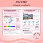 Atividade Refração e Reflexão