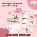 Caderno interativo + folheto - Rotulagem ambiental