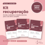 Kit recuperação de Biologia: 1ª à 3ª série do Ensino Médio
