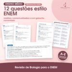 Novembro Azul no Ensino Médio | Biologia: 12 atividades investigativas, 12 questões estilo ENEM e kit da campanha - Imagem 3
