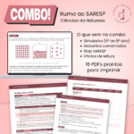 Combo Rumo ao SARESP: Ciências da Natureza (6º ao 9º ano)