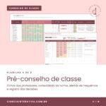 Kit completo de planilhas 2027: diagnóstico, planejamento, rubricas, AEE e conselho de classe - Imagem 6
